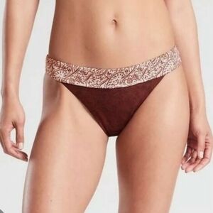 NWT Aqualuxe Batik Mid Rise Bottoms